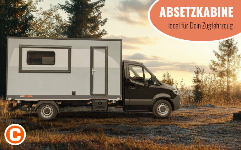 Absetzkabine für Bilderkarussel