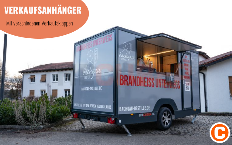 Verkaufsanhänger für das Karussel