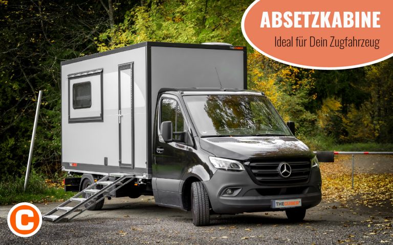 Absetzkabine für Bilderkarussel