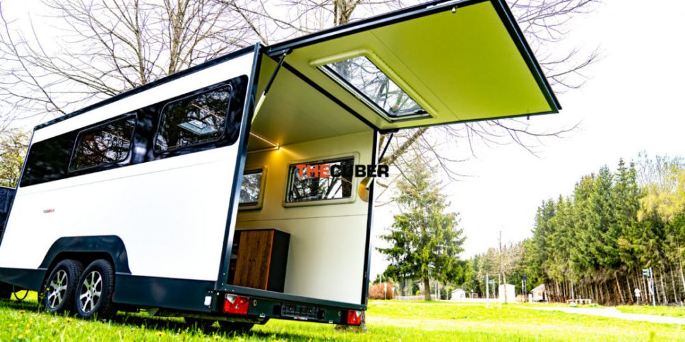 Weißer ADVENTURE Tandem